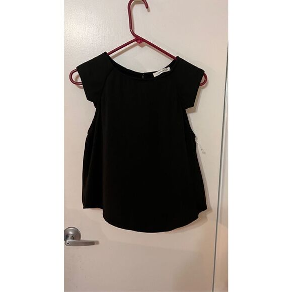 MIKA & GALA BLACK BLOUSE SIZE 10 NEW WITH TAGS - Picture 1 of 10